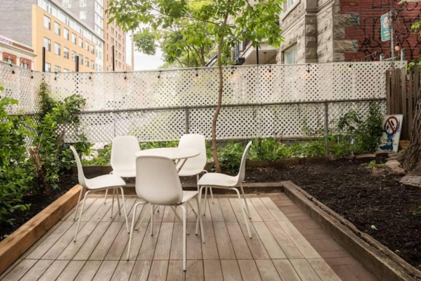 Heart Of Mtr For Memerable Experiance 2 Backyard 7Minmetro Fully Renovated & Equipped 蒙特利尔 外观 照片